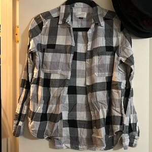 Universal Thread Blk&Gray Flannel